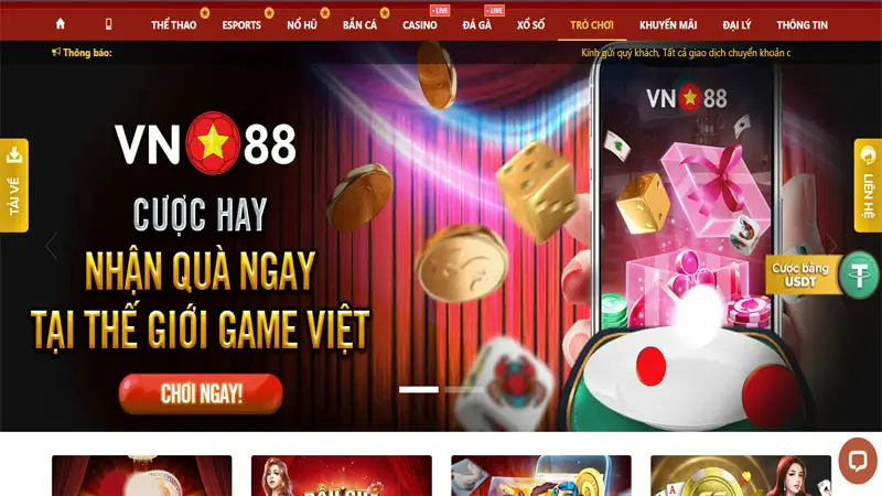 Giới thiệu về Game Bài VN88